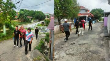 Konsisten Jaga Kebugaran dan Tingkatkan Keakraban Antar Petugas, Lapas Pekanbaru Gelar Giat Jalan Santai