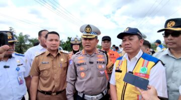 Dirlantas Polda Riau Tinjau Jalur Mudik di Pelalawan, Pastikan Keamanan Pemudik